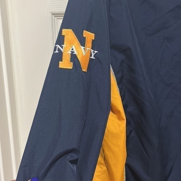 Champion Navy Pullover Windbreaker Size M Medium - Picture 5 of 5
